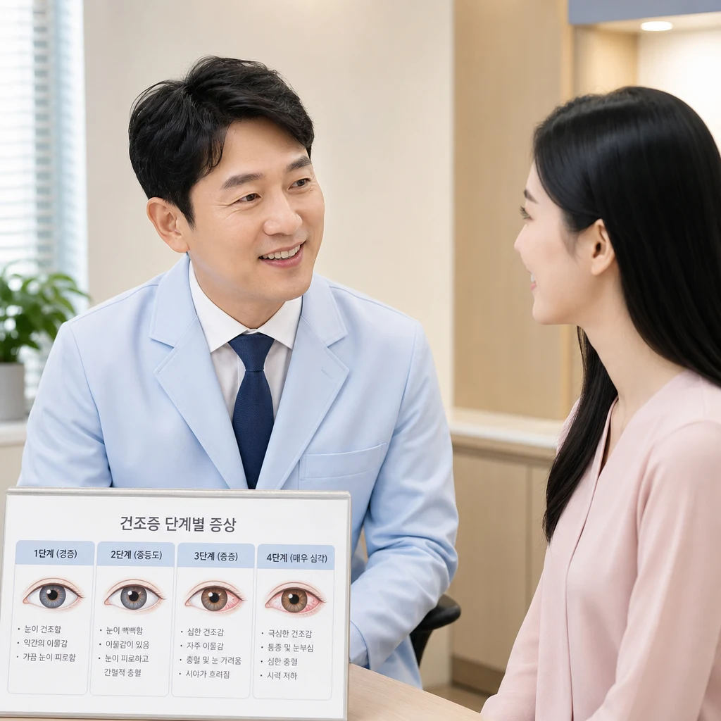 안구건조증 증상 진행 단계와 조치법은?