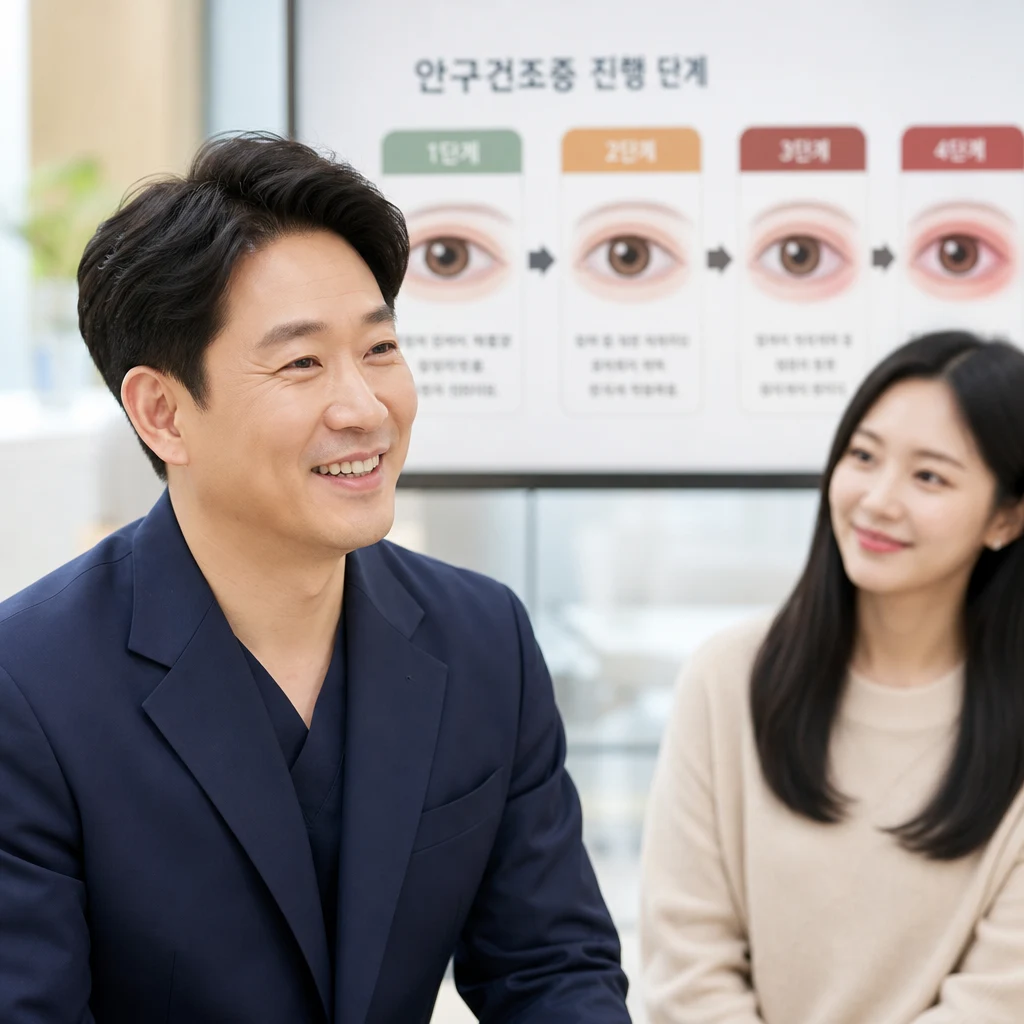 안구건조증 증상 진행 단계와 조치법은?